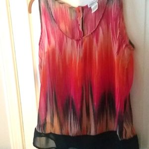 Dizzy Lizzy lightweight sleevless blouse